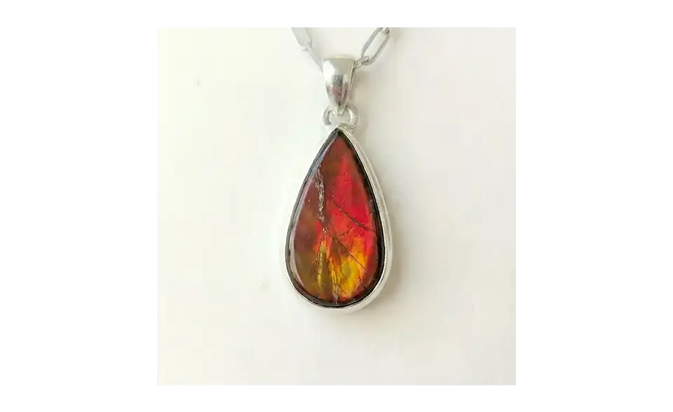 Pendentif Ammonite Naturelle – Argent 925 - Évolution, Protection & Harmonie